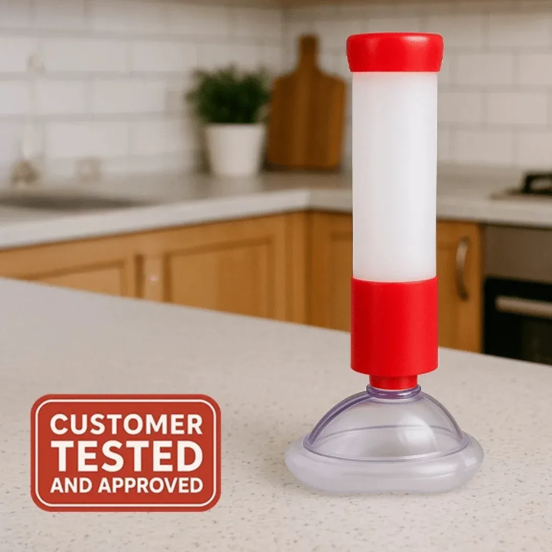 ResQVac anti-choking device portable suction